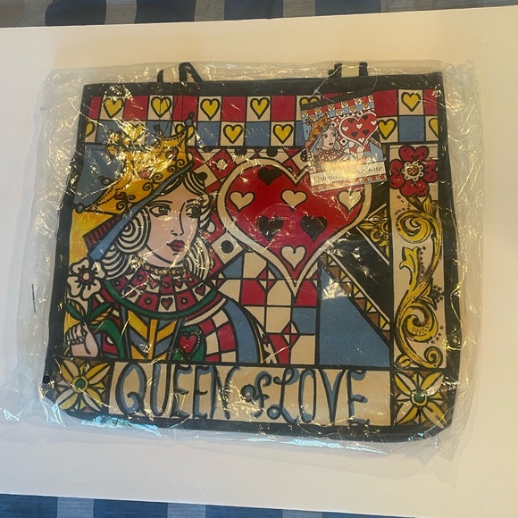 NWT Brighton Queen Of Love Tote - Picture 8 of 9